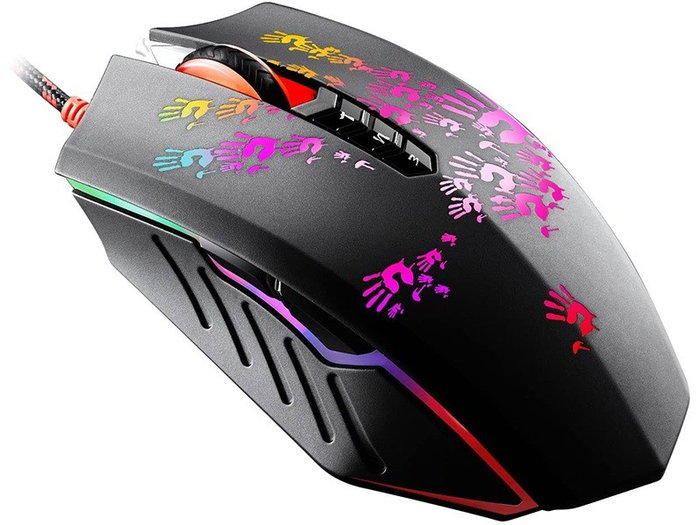 A4Tech Bloody Blazing A60 Ratón Gaming Óptico 6200 DPI RGB Core3 Core4