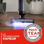 Polti RollySteam WD40C Aspiradora Mopa a Vapor Inalámbrica - 14000 Pa - Negro