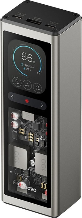 Lenovo G0A3140WWW Batería Externa 20000 mAh, 140 W, Oro, Gris Lenovo G0A3140WWW Batería Externa 20000 mAh, 140 W, Oro, Gris