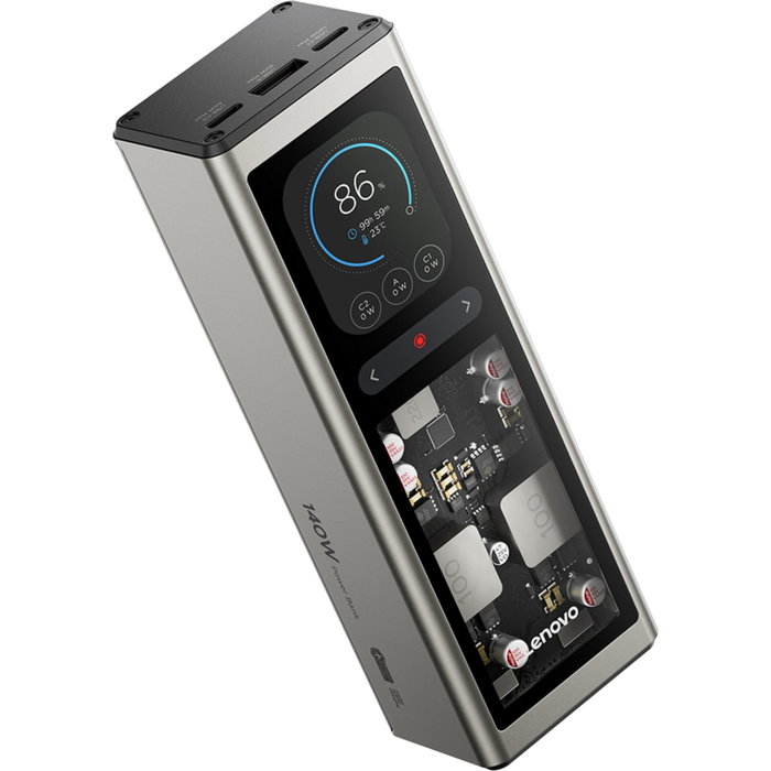 Lenovo G0A3140WWW Powerbank de 140 W, 20.000 mAh, Oro y Gris Lenovo G0A3140WWW Powerbank de 140 W, 20.000 mAh, Oro y Gris