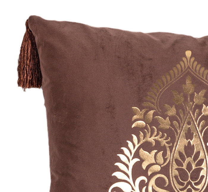 DKD Home Decor Pack de 3 Cojines de Poliéster 45x10x45 cm Surtidos