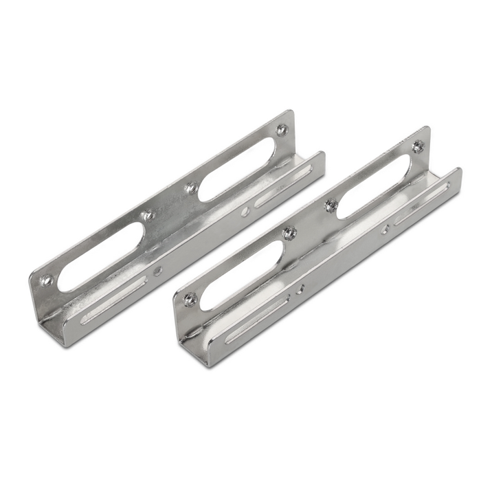 AISENS A129-0149 Adaptador Metálico para Disco Duro de 2.5" en Bahía de 3.5" Universal para Ordenador Incluye Tornillos