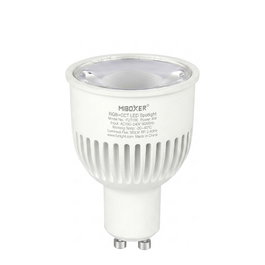 Miboxer LED Retrofit GU10 6W RGB-WW (RGB-CCT) Spot *Milight/Miboxer*