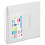 Hama Creative-Set Álbum de Espiral DIY 28x24 con 50 Páginas y Pegatinas