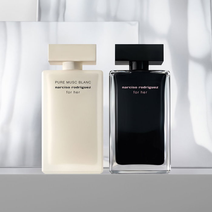 Narciso Rodriguez Pure Musc Blanc Eau de Parfum Intense para Mujer, Fragancia Vegana, 50 ml Narciso Rodriguez Pure Musc Blanc Eau de Parfum Intense para Mujer, Fragancia Vegana, 50 ml