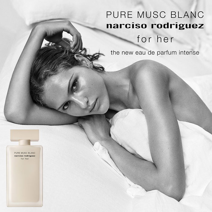 Narciso Rodriguez Pure Musc Blanc Eau de Parfum Intense para Mujer, Fragancia Vegana, 50 ml Narciso Rodriguez Pure Musc Blanc Eau de Parfum Intense para Mujer, Fragancia Vegana, 50 ml