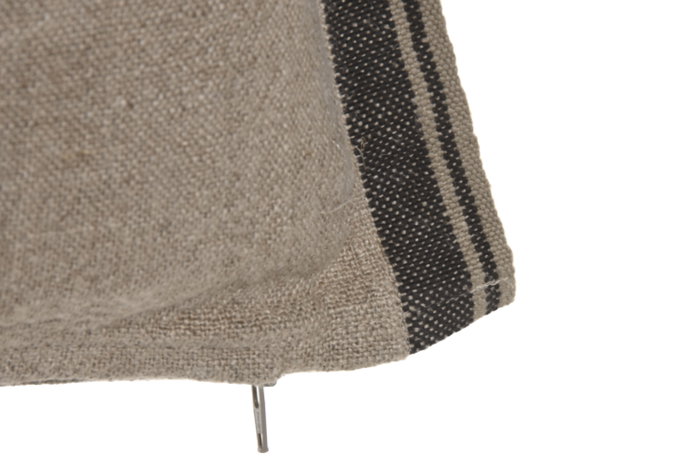DKD Home Decor Cojín de Lino Natural 50x50 cm (Pack de 2)