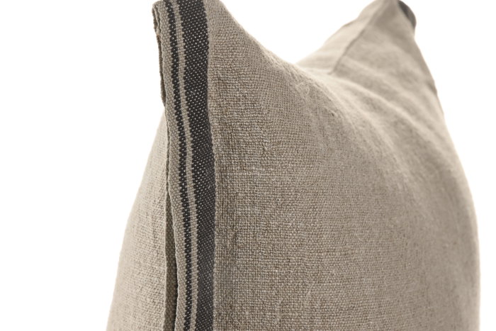 DKD Home Decor Cojín de Lino Natural 50x50 cm (Pack de 2)