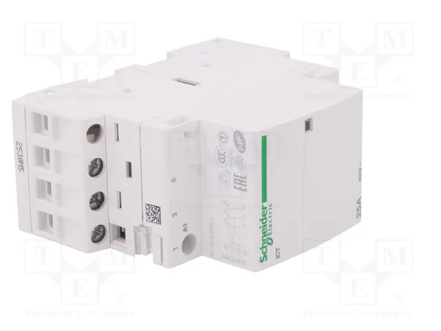 SCHNEIDER ELECTRIC Contactor ICT 3-polar 25A 230÷240VAC NO x3