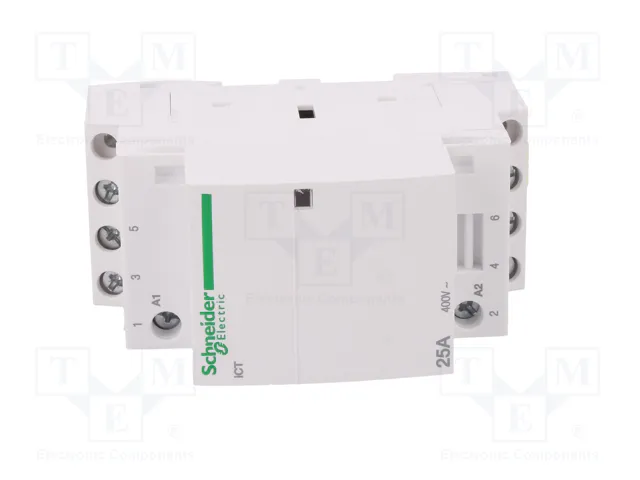 SCHNEIDER ELECTRIC Contactor ICT 3-polar 25A 230÷240VAC NO x3
