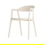 Silla Apilable Crema Pp Contract 52 X 52 X 80 cm (Set de 2)