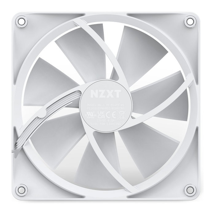 NZXT F140 RGB Blanco 140mm