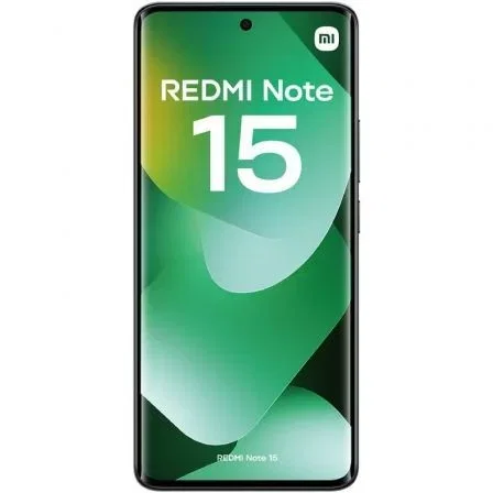 Xiaomi Redmi Note 15 Smartphone 8GB RAM 128GB, Pantalla AMOLED 6.77' 120Hz, Cámara 108MP, Batería 6000mAh, 33W Carga Rápida, IP64, HyperOS, Negro