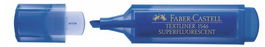 Marcador Fluor Faber-Castell Textliner 1546 Azul (Set de 10)