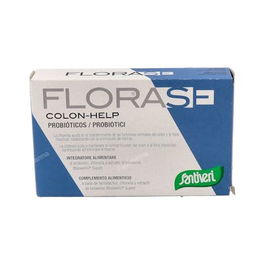 SANTIVERI Colon-Help Complemento Alimenticio para el Colon con Chlorella y Boswellia 40 Cápsulas