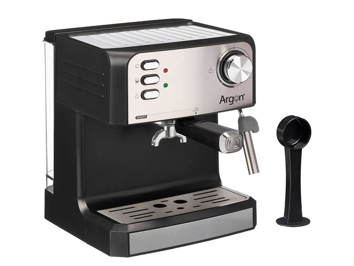 Argon Cafetera de Brazo 20 Bares, 1.6L, 850W, 23.5x28x27.5 cm (Set de 2)