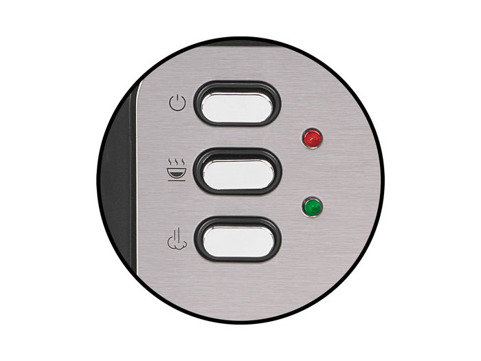 Argon Cafetera de Brazo 20 Bares, 1.6L, 850W, 23.5x28x27.5 cm (Set de 2)