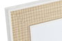 DKD Home Decor Marco de Fotos 20x25 cm Blanco Natural MDF (6 Unidades) 1.5 x 34 x 29 cm