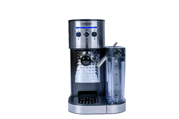 Tornado TCM-14125 Máquina de Café con Portafiltro Negra