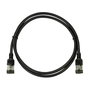 LogiLink Patch cable Cat.6A TPE SlimLine negro 5,0m