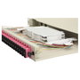 EQUIP Caja de empalme de fibra óptica 24-Port SC-Duplex OM4 1U Gris