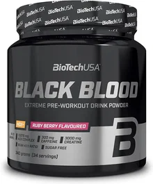 BIOTECHUSA Black Blood Nox+ Arándano-Lima - 340 g