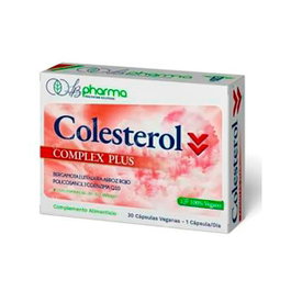 Lb Pharma Colesterol - Complemento Alimenticio - 30 Cápsulas - Con Levadura de Arroz Rojo, Policosanol, Q10 y Vitaminas B6 y B12 - Ayuda a Mantener Niveles Normales de Colesterol