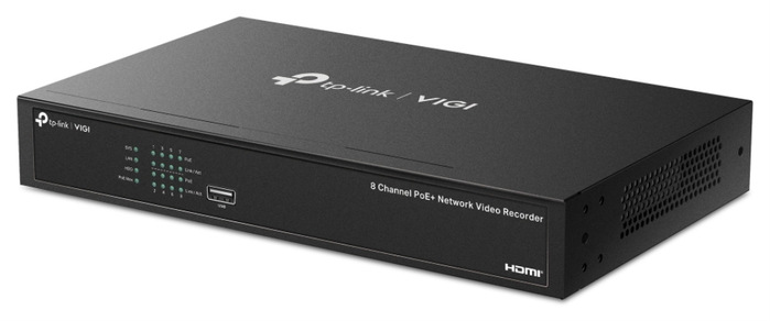 TP-Link VIGI NVR1008H-8P Grabador de Video 8 Canales PoE+