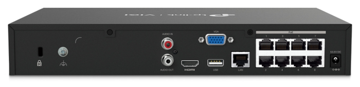 TP-Link VIGI NVR1008H-8P Grabador de Video 8 Canales PoE+