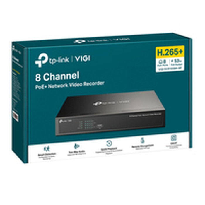 TP-Link VIGI NVR1008H-8P Grabador de Video 8 Canales PoE+