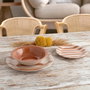 Quid Plato de Postre Cerámico Creta 19 cm Beige