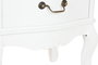 DKD Home Decor Chifonier de Madera Versalles3 Blanco y Natural
