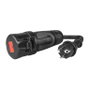 Green Cell Adaptador de Schuko 230V a CEE 16A 400V 5P Rojo