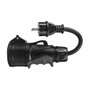 Green Cell Adaptador de Schuko 230V a CEE 16A 400V 5P Rojo