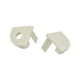 Synergy21 Synergy 21 LED U-Profil zub ALU006 Endkappe Blanco