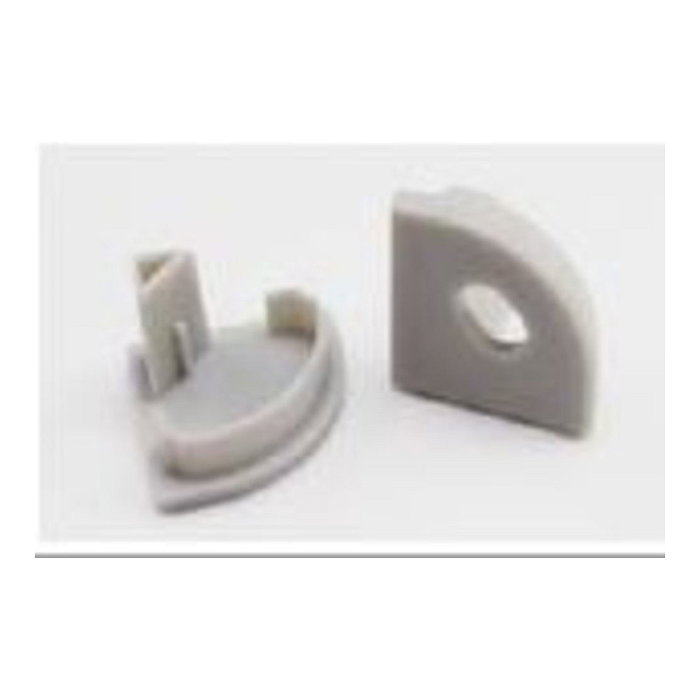 Synergy21 Synergy 21 LED U-Profil zub ALU006 Endkappe Blanco