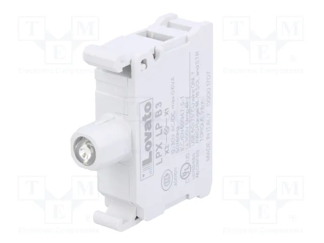 LOVATO ELECTRIC Elemento iluminador Platinum 22mm verde