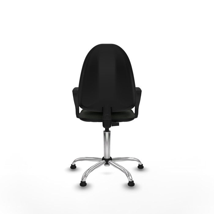 PIQUERAS Y CRESPO Silla de oficina Aýna con brazos fijos y base cromada PIQUERAS Y CRESPO Silla de oficina Aýna con brazos fijos y base cromada