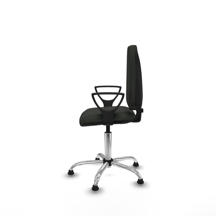 PIQUERAS Y CRESPO Silla de oficina Aýna con brazos fijos y base cromada PIQUERAS Y CRESPO Silla de oficina Aýna con brazos fijos y base cromada