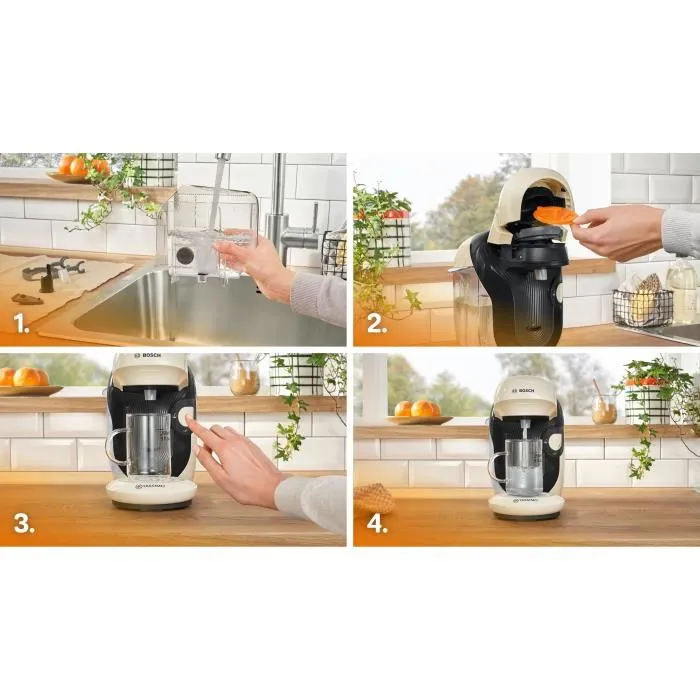 Bosch TASSIMO T11 Style vainilla 1400 W Cafetera multibebidas