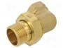 GEBO Codo de 90° BR Latón CW617N G 1 pulgadas