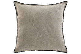 DKD Home Decor Cojín Tradicional Lino Natural 8 x 50 x 50 cm (2 Unidades)