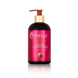 Mielle Acondicionador Leave-In Pomegranate & Honey para Cabello Grueso y Rizado, Hidratación Duradera, Brillo, Anti-Frizz, 355ml