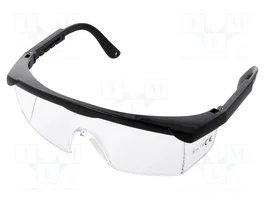 LAHTI PRO Gafas protectoras con lente transparente y ajuste adaptable