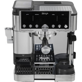 Ninja Luxe Café Pro ES701EU, Cafetera 3 en 1 Plata y Negro