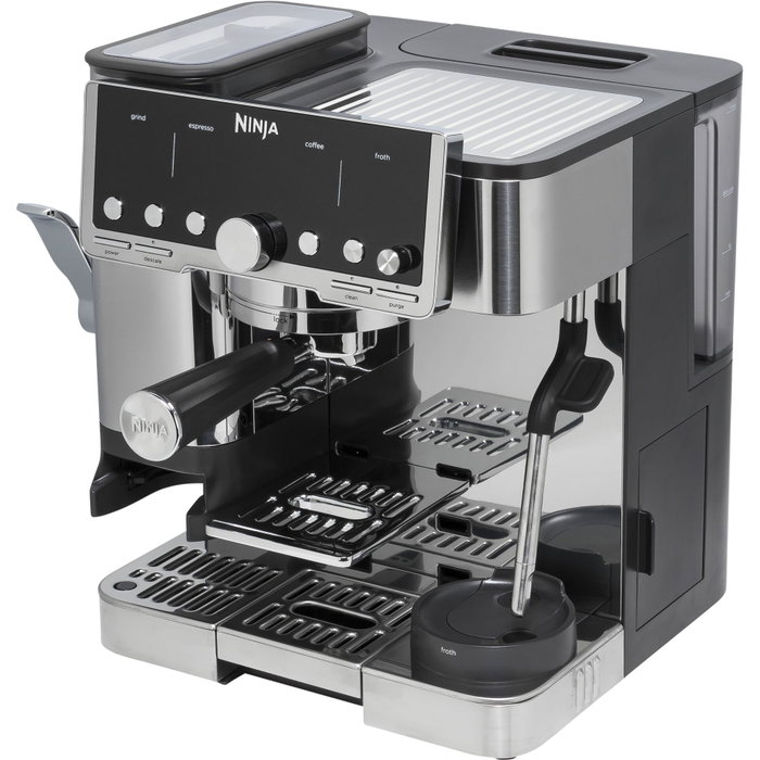 Ninja Luxe Café Pro ES701EU, Cafetera 3 en 1 Plata y Negro