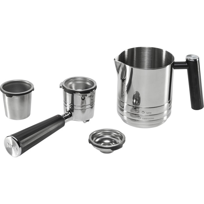 Ninja Luxe Café Pro ES701EU, Cafetera 3 en 1 Plata y Negro