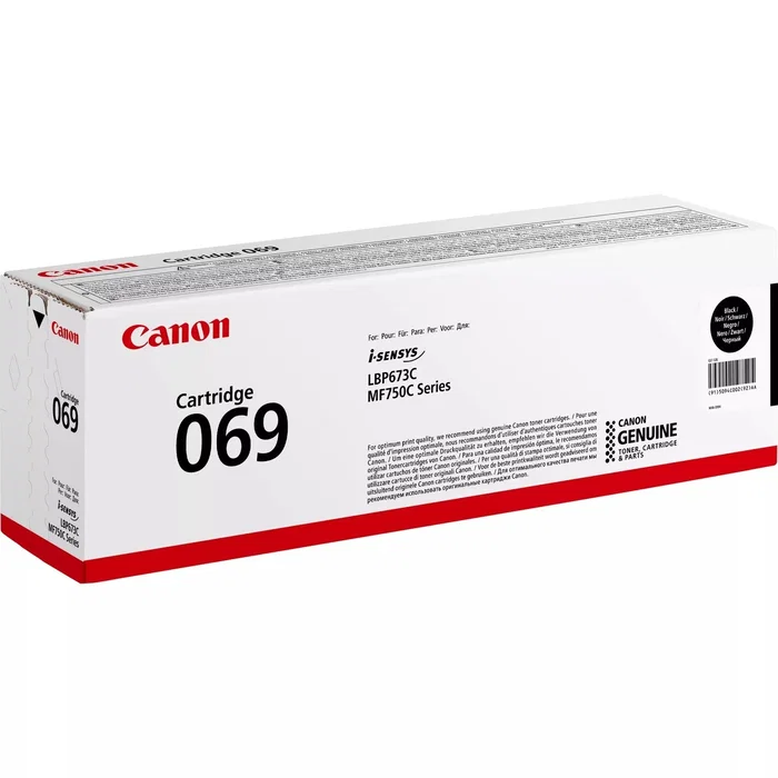 Canon Cartucho de Tóner 069BK Negro