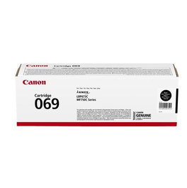Canon Tóner Negro 069Bk para i-Sensys MF752Cdw, MF754Cdw, LBP673Cdw (2.100 Págs)