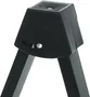 FRAMEWORKS Soporte De Guitarra Doble Tipo A-Frame - Negro, Acero